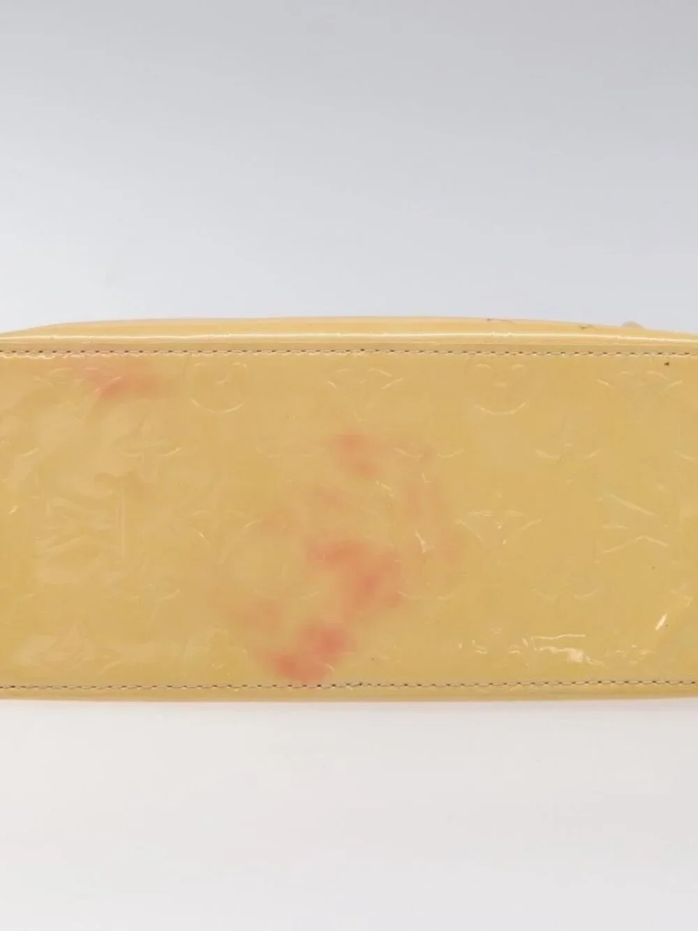 LOUIS VUITTON Monogram Vernis Reade PM Bag Marshmallow Pink M91306 Auth 116202 - Picture 6 of 16